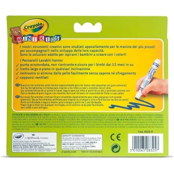 TD Toys|12 colori fibra mini kids5010065083257