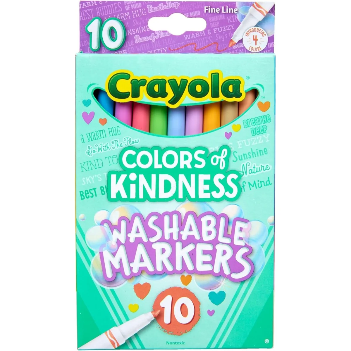 TD Toys|10 PENNARELLI PUNTA FINE COLOR OF KINDNESS071662078270