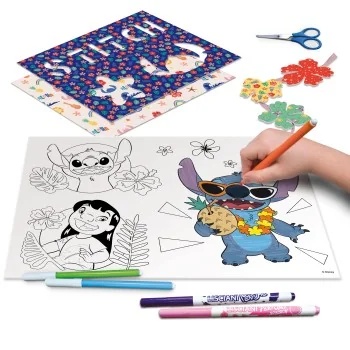 TD Toys|STITCH DRAWING SCHOOL WITH LIGHT TABLE8008324107582