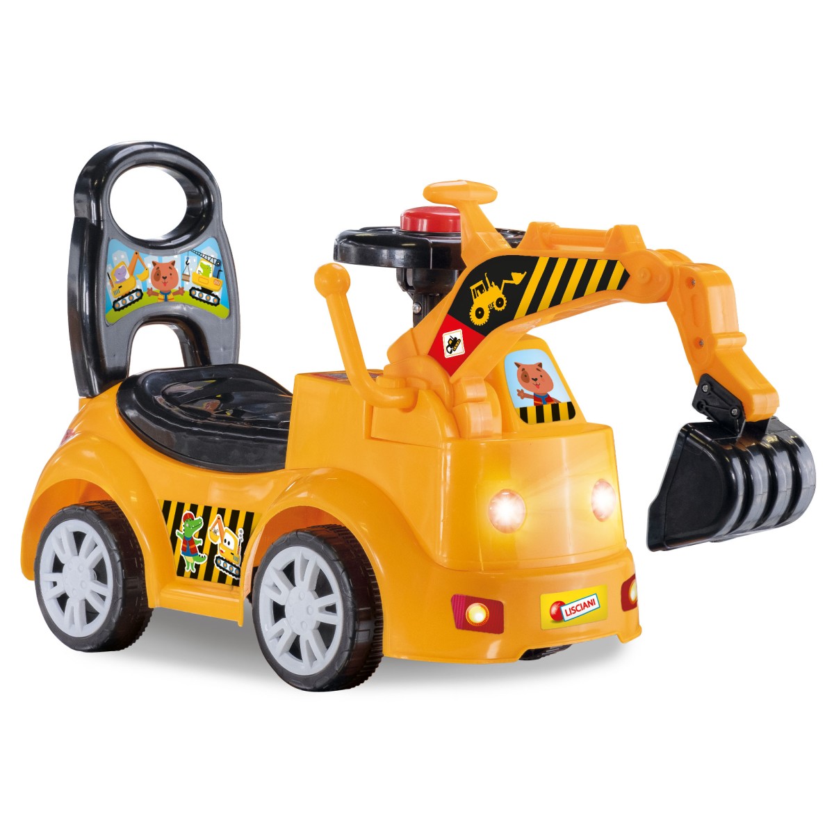 CAROTINA BABY RIDE ON BULLDOZER LISCIANI GIOCHI