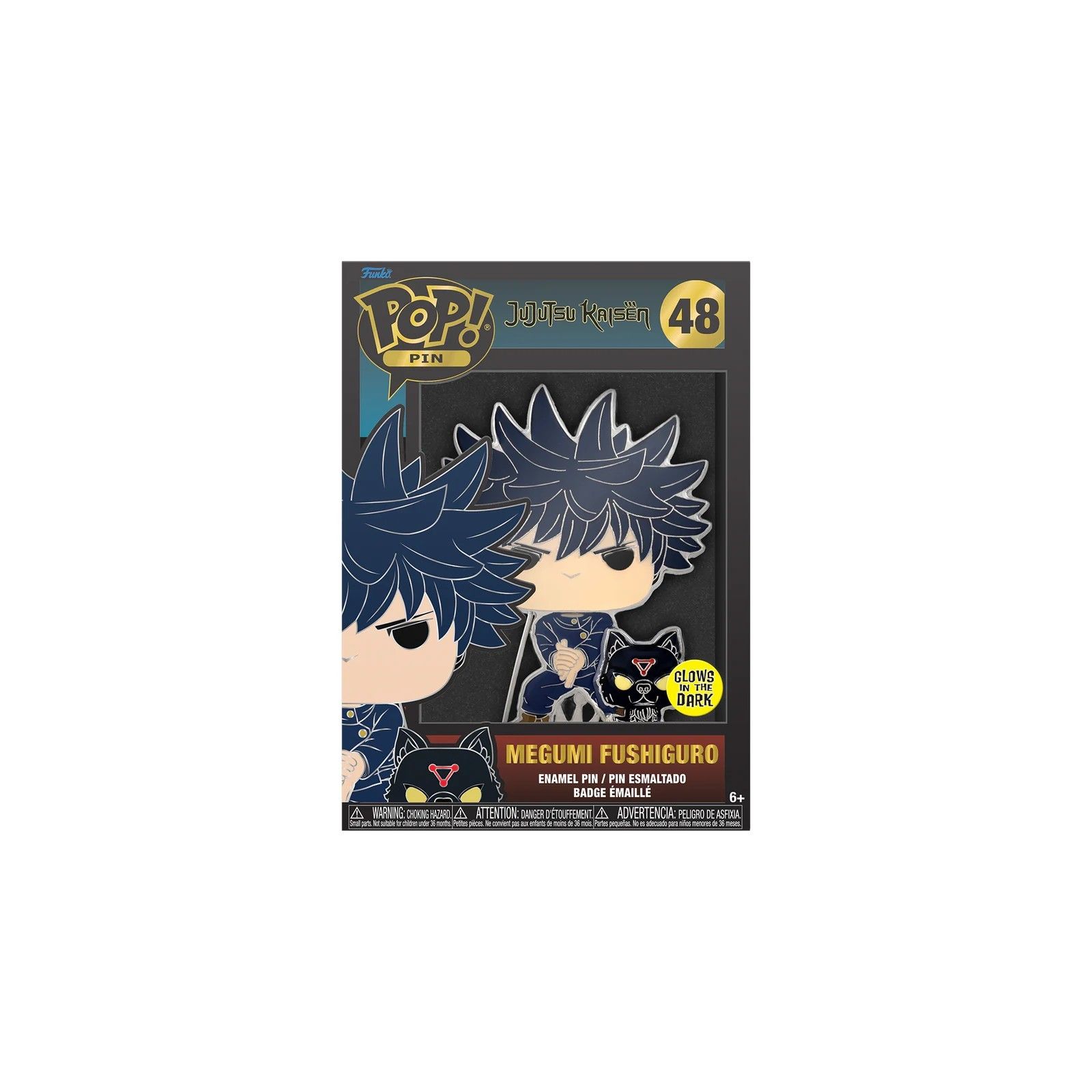 JUJUTSU KAISEN - POP LARGE PIN ENAMEL 48MEGUMI FUGHIGURO (GW)