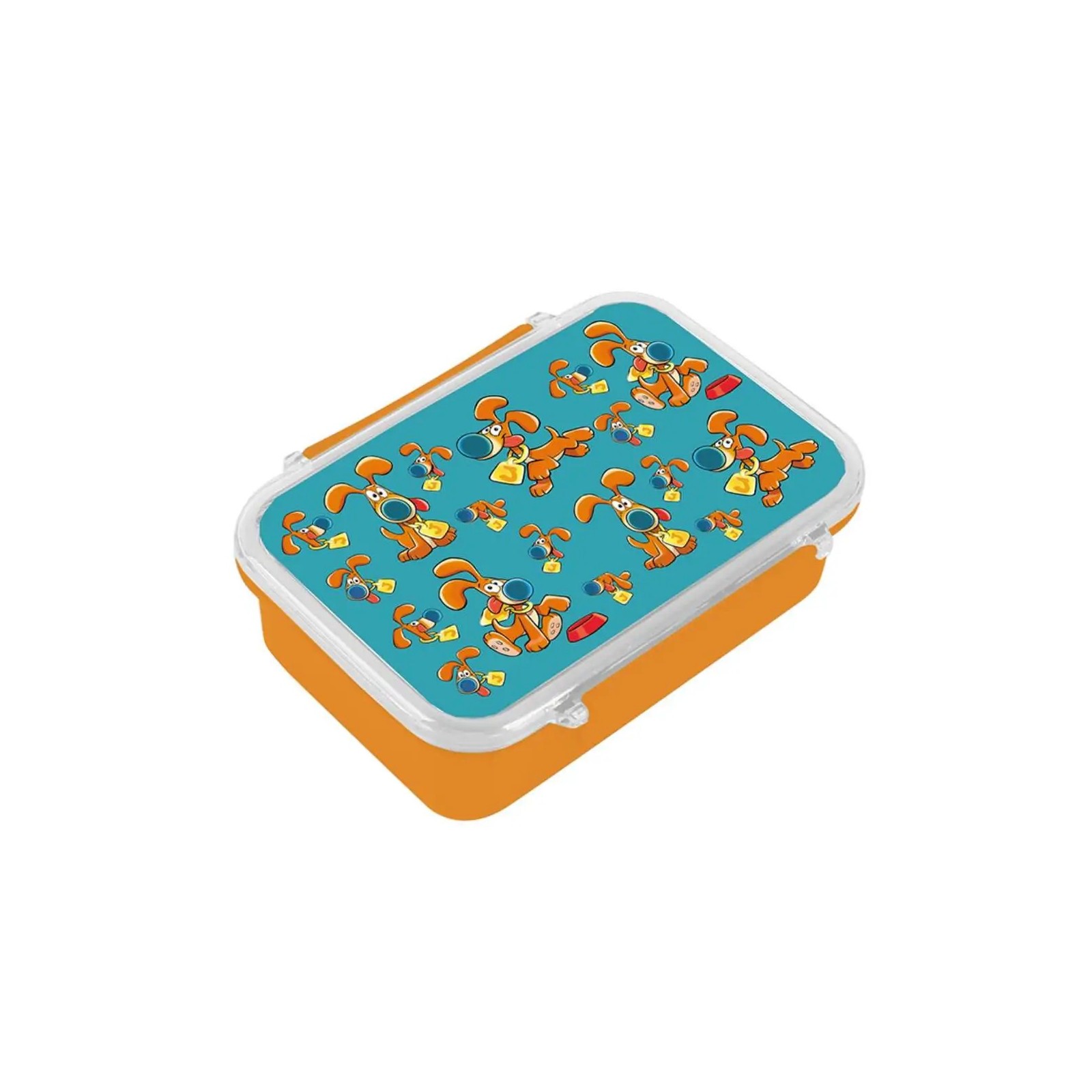 LUNCH BOX KIDS J THE DOG CON POSATE SNACK HOLDER