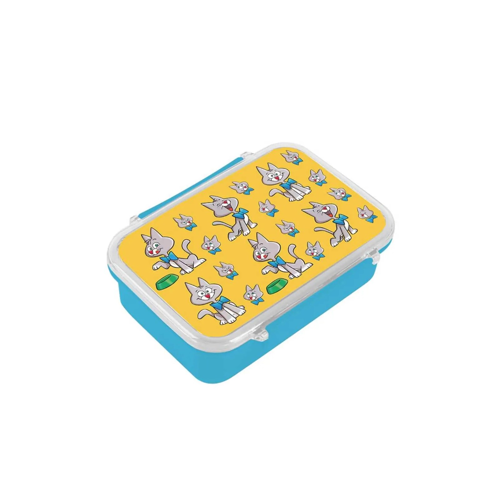 LUNCH BOX KIDS C THE CAT CON POSATE-SNACK HOLDER