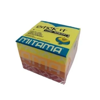 MINI CUBO NOTES ADES.STICK IT GRAD.MIX 400FG 5 1X5 1 MITAM-BLOCK NOTES