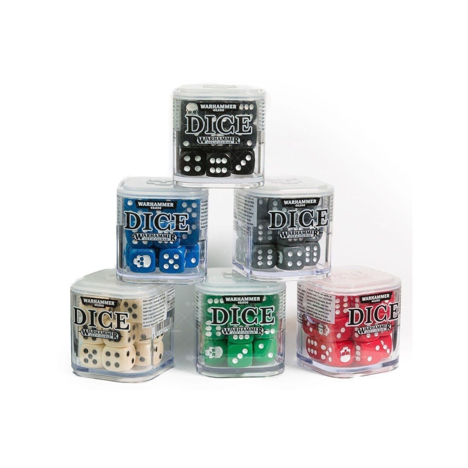 CITADEL 12mm DICE SET colori assortiti