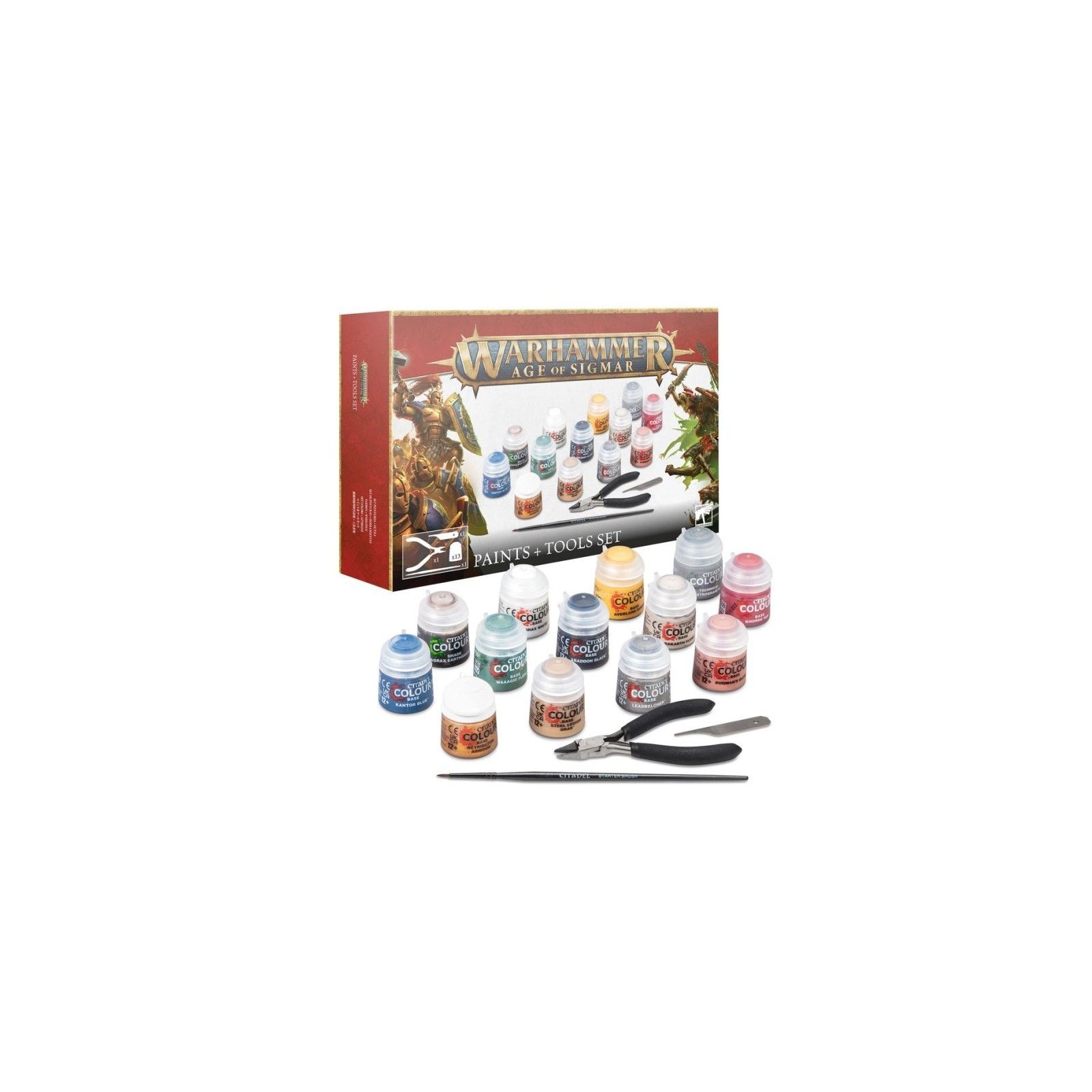 AOS PAINTS+TOOLS GER/FR/ITA/DUT/CZE/SLV