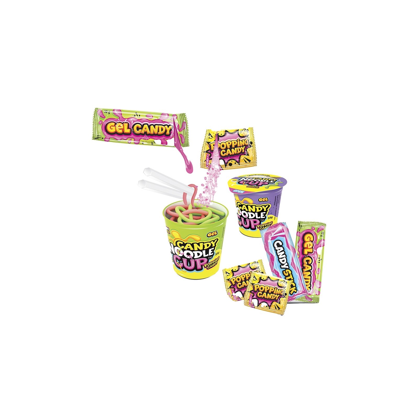 CANDY NOODLE CUP 55 gr-DOLCI