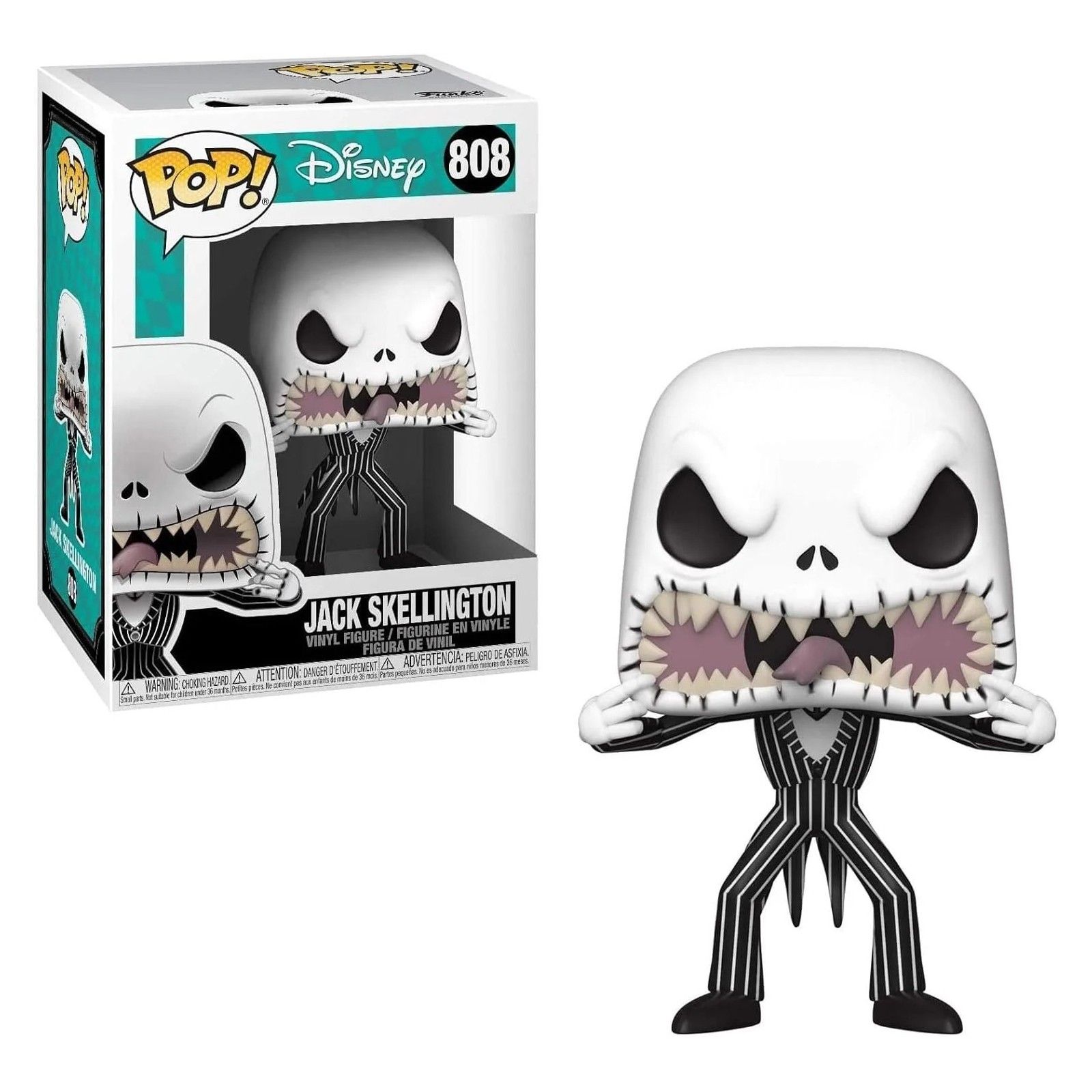 FUNKO POP Disney - Nightmare Before Christmas - 808 Jack Scary Face 9 cm (Pop!)