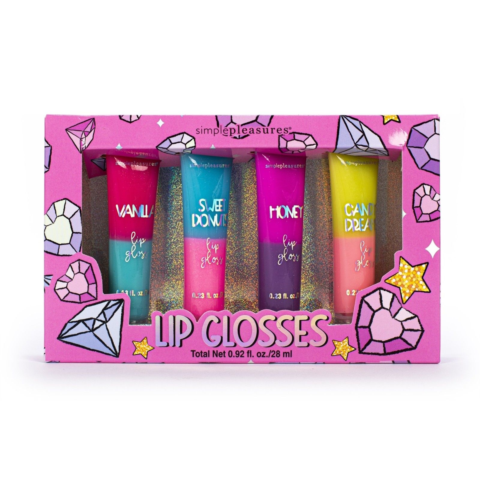 LIP GLOSS SET DIAMOND TRI-COASTAL BTS KIDS SCHOOL