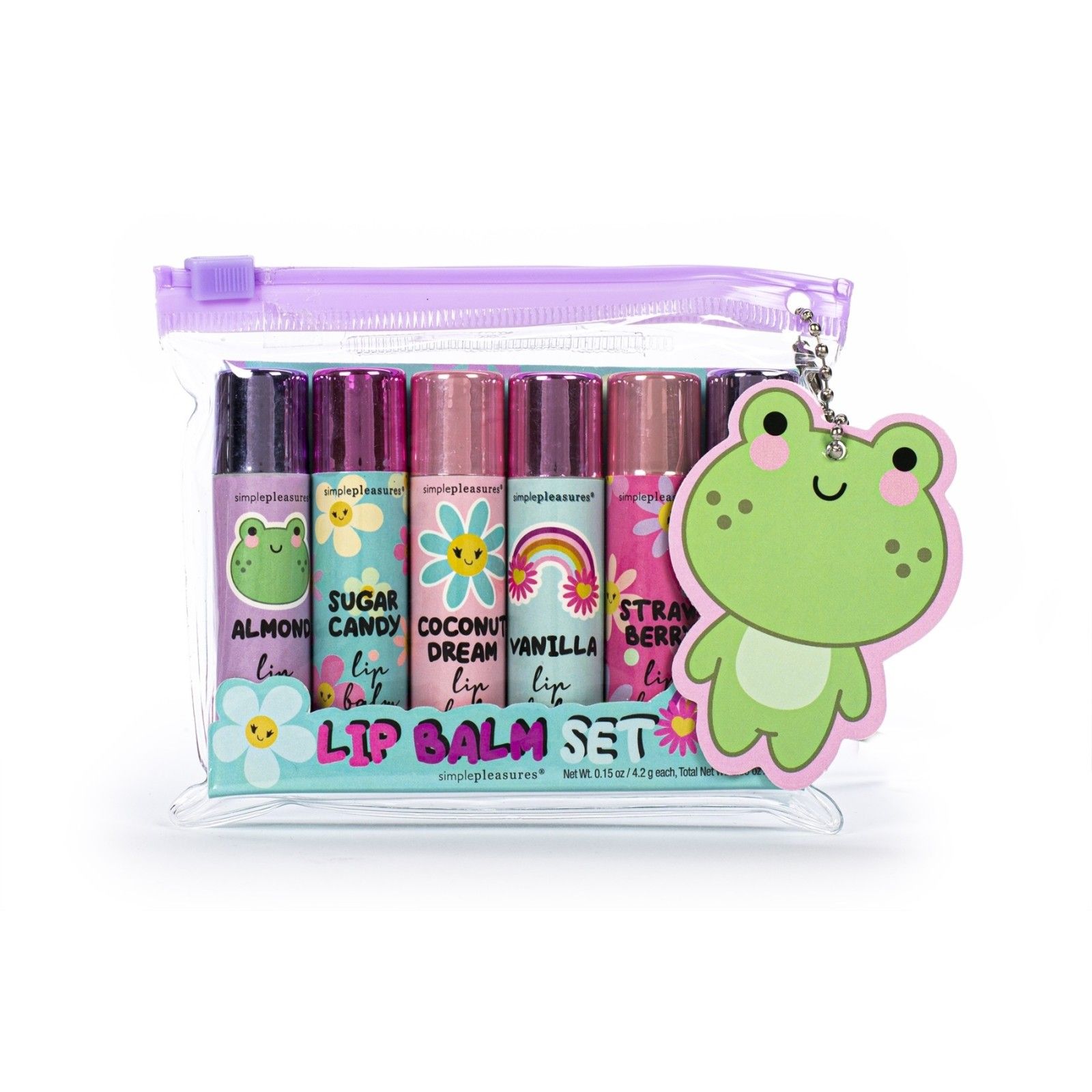 LIP BALM SET RAINBOW TRI-COASTAL BTS KIDS-SCHOOL