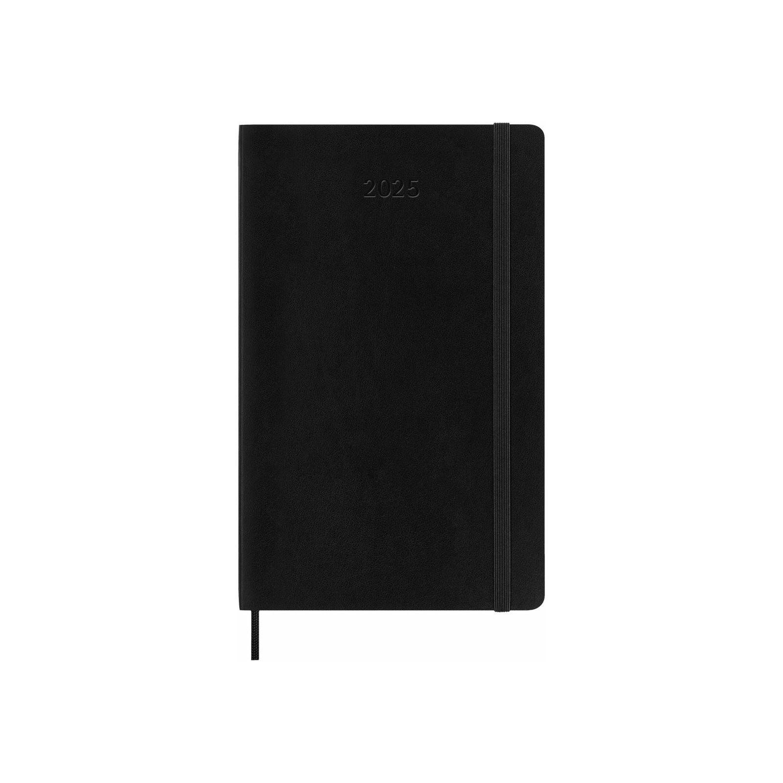 AG.12M GIORN. LG C.MORB. NERO MOLESKINE 2025 DIARIES/DIARIES