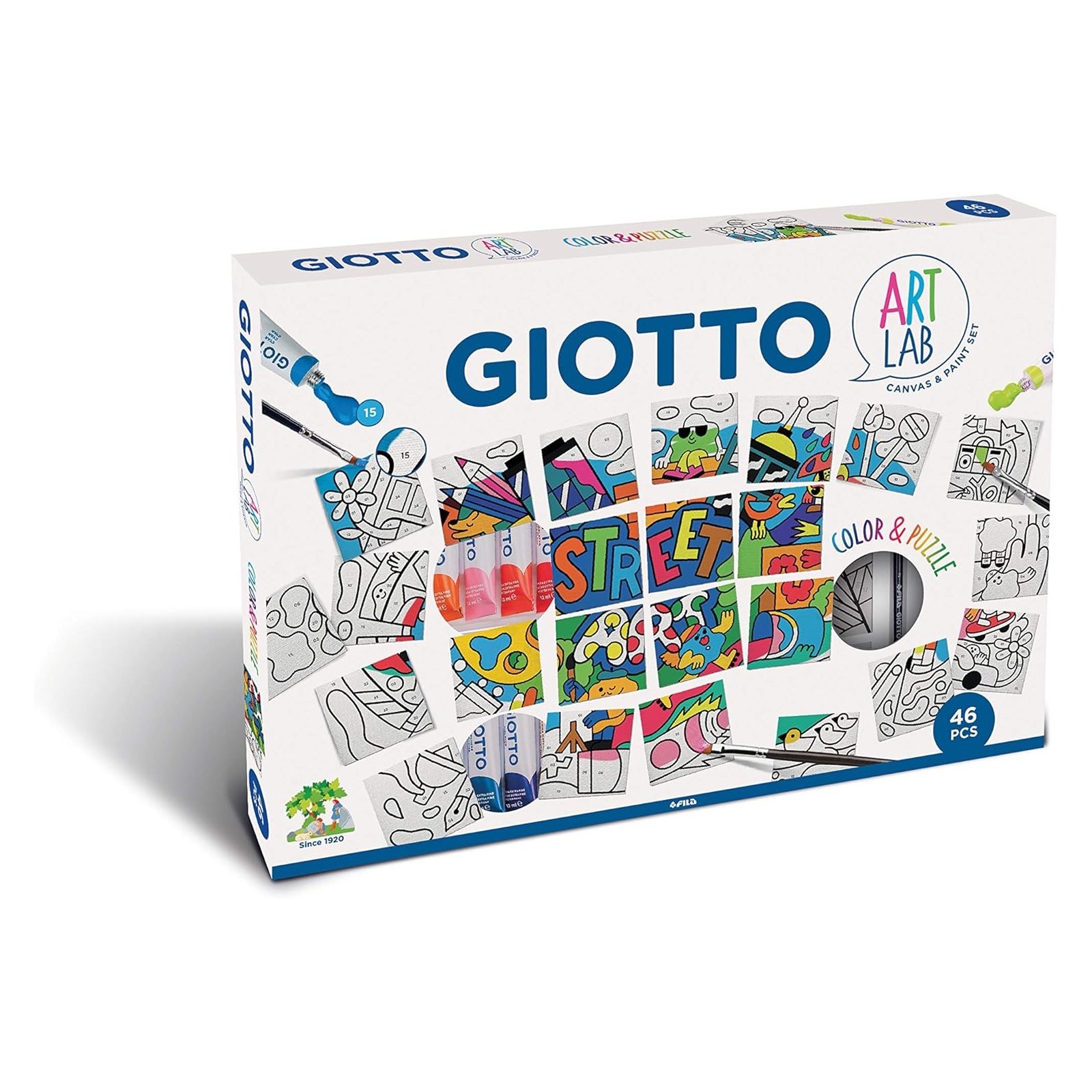 GIOTTO ART LAB COLOR&PUZZLE FILA-GIOTTO