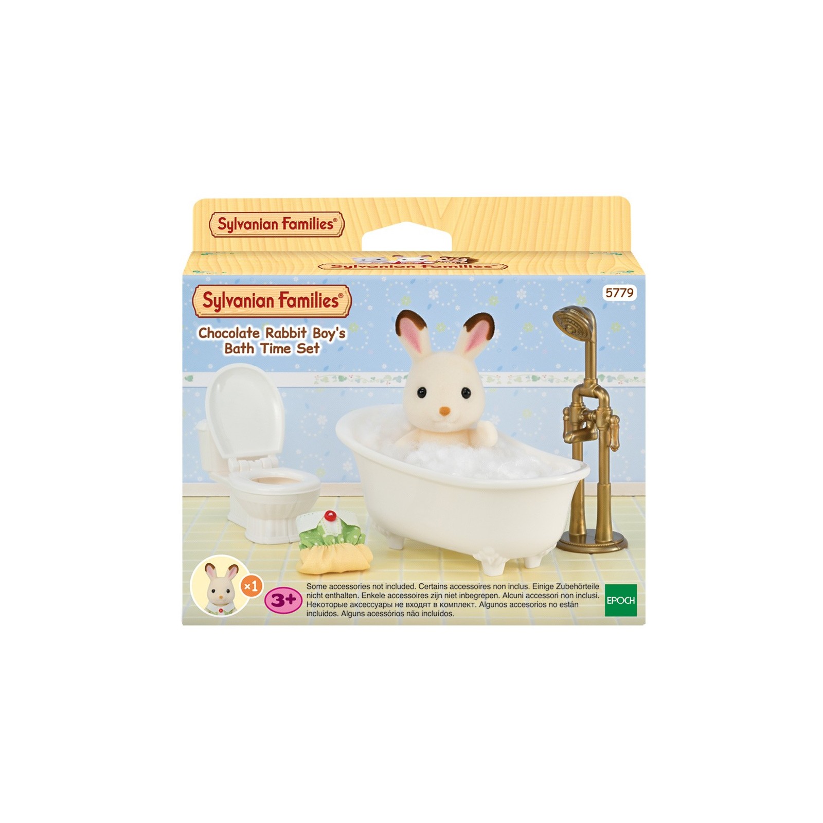 ES Chocolate Rabbit Boy's Bath CHILD