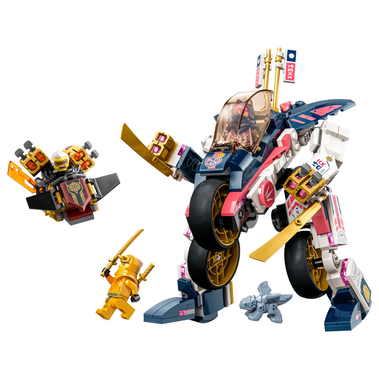 MOTO-MECH TRANSFORMER DI SORA LEGO