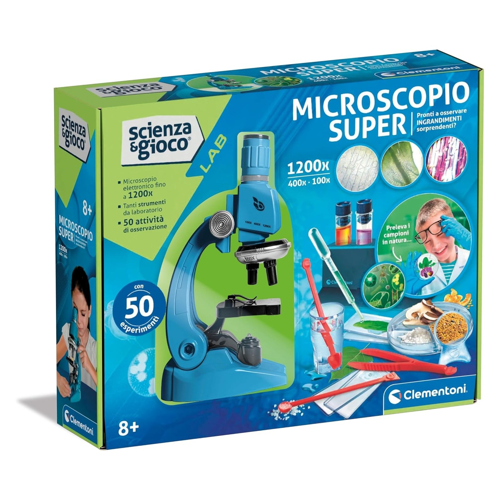 MICROSCOPIO CON PACK FINESTRATO EDUCATIONAL