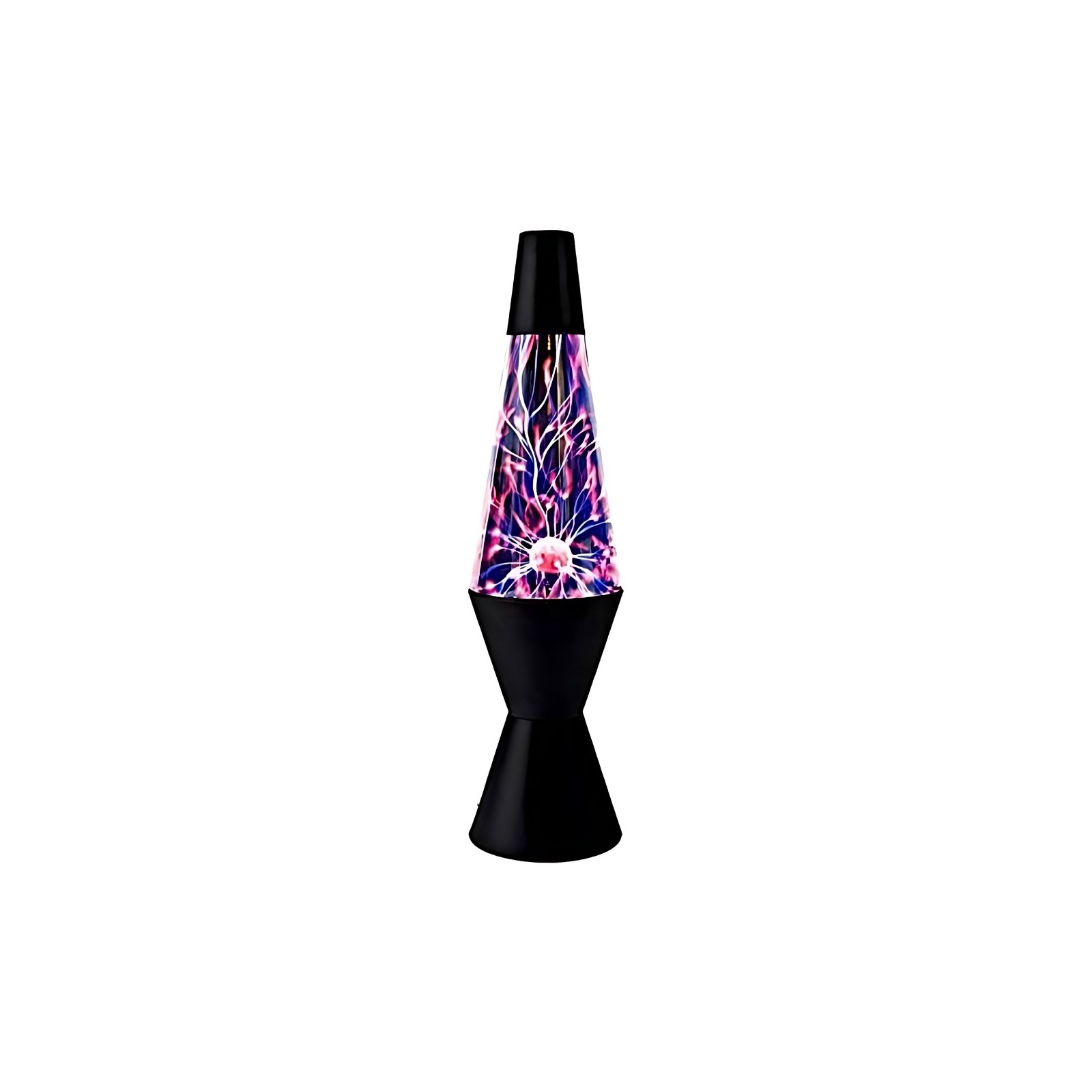 LAMPADA PLASMA 36 CM CON BASE NERA I-TOTAL