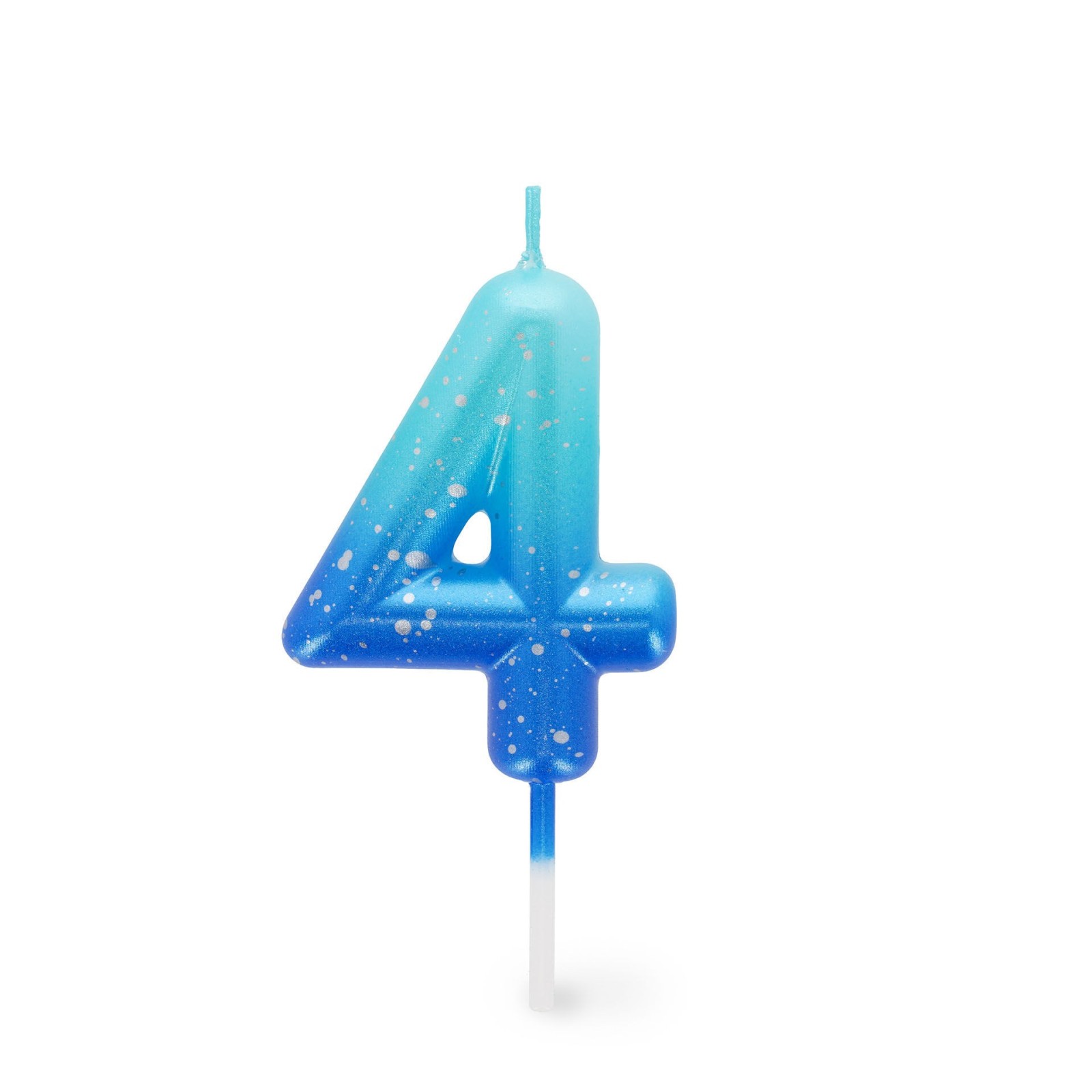 CANDELA PER TORTA - HAPPY BIRTHDAY CANDLE - BLUE - 4 | LEGAMI MILAN...