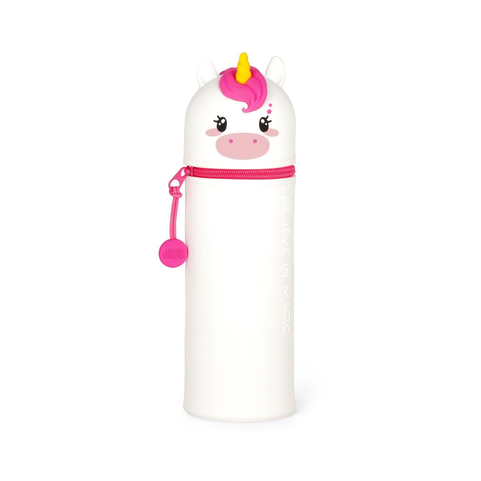 ASTUCCIO 2 IN 1 IN SILICONE - KAWAII - UNICORN-LEGAMI MILANO