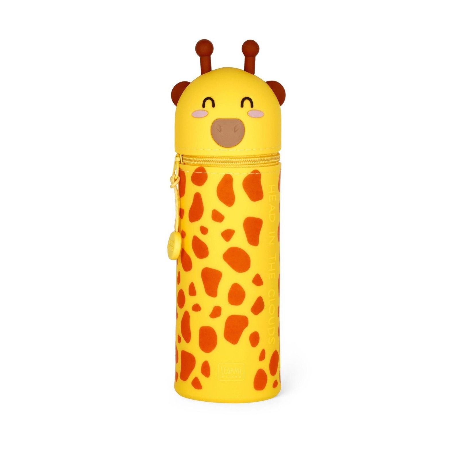 ASTUCCIO 2 IN 1 IN SILICONE - KAWAII - GIRAFFE-LEGAMI MILANO