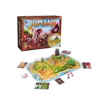 Editrice Giochi Jumanji Fuga Selvaggia by SPINMASTER | BOARD GAMES'...