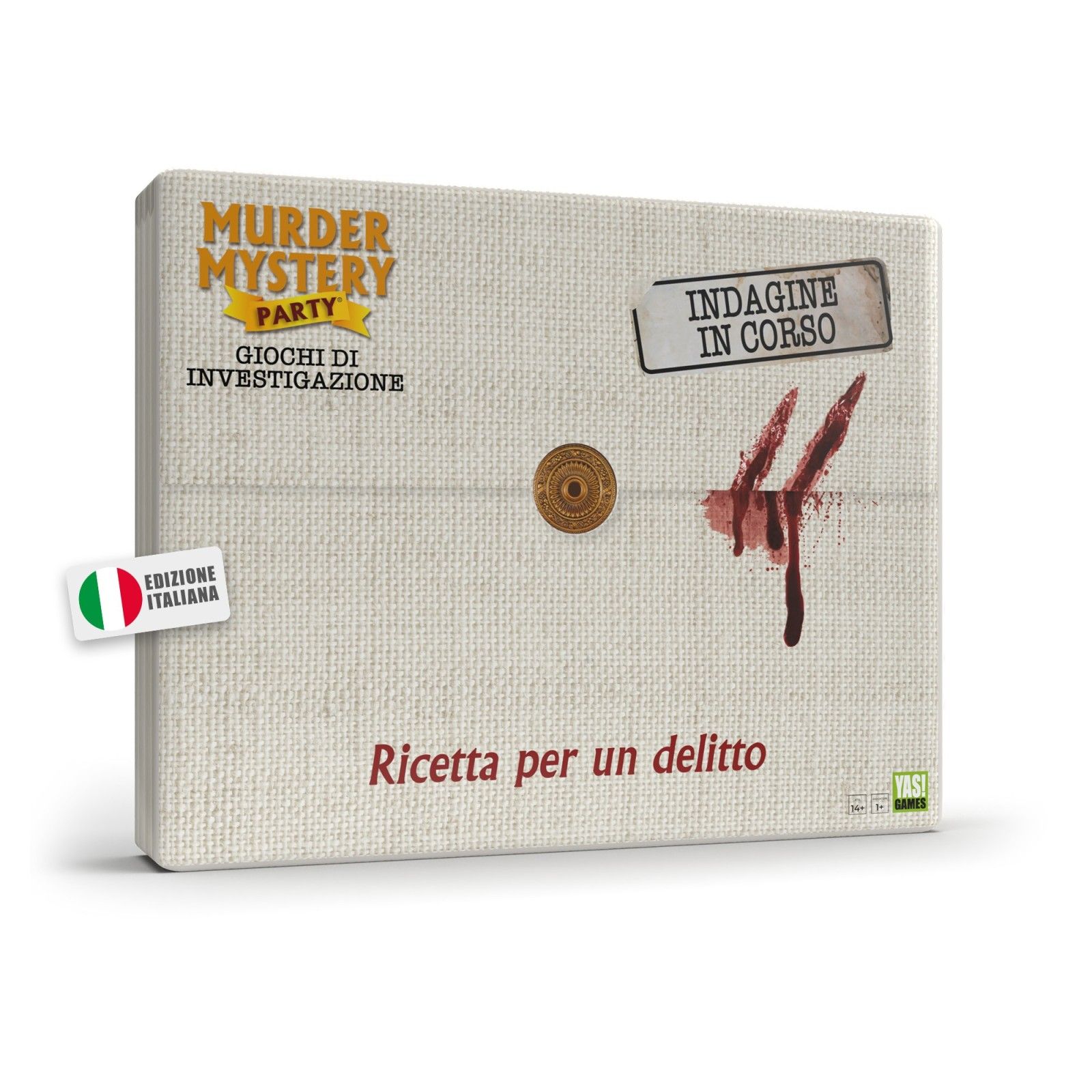 Murder Mistery DEATH BY CHEF'S KNIFE-GIOCHI DI SOCIETA'