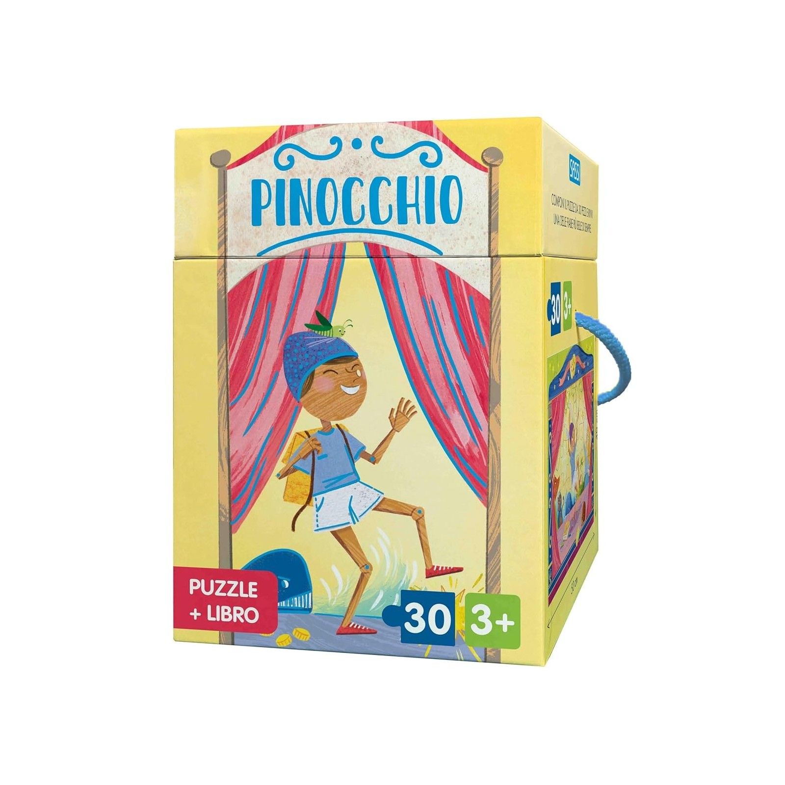 Pinocchio. Ediz. a colori. Con puzzle-SASSI EDITORE