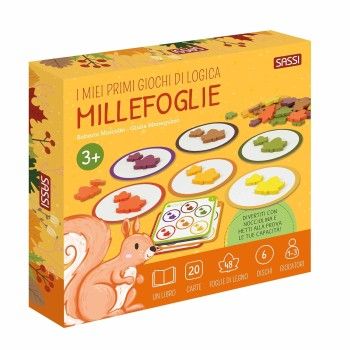 Millefoglie. I miei primi giochi di logica. Ediz. a colori. Con 6 d...