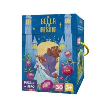 La bella e la bestia. Puzzle e libro. Ediz. illustrata. Con puzzle-SASSI PUBLISHER