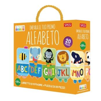 Impara il tuo primo alfabeto. Ediz. A colori. Con puzzle by SASSI E...