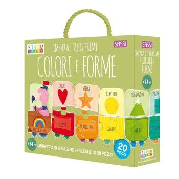 Impara i tuoi primi colori e forme. Ediz. a colori. Con puzzle by S...