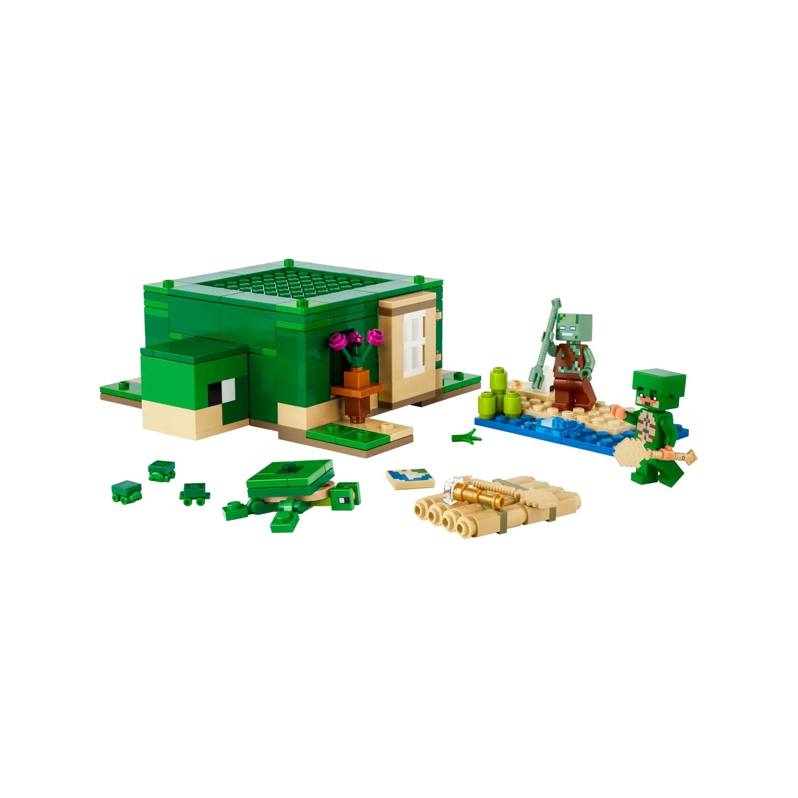 LEGO MINECRAFT BEACH HOUSE TARTARUGA 21254