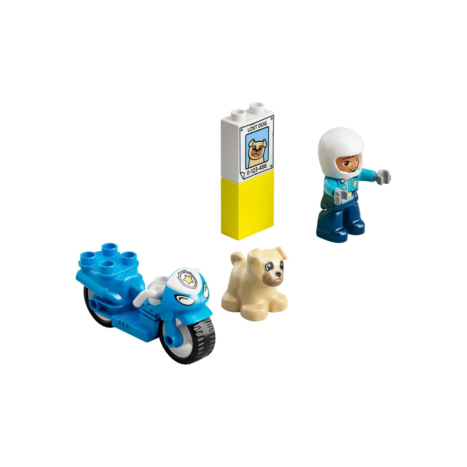 LEGO DUPLO MOTOCICLETTA DELLA POLIZIA 10967