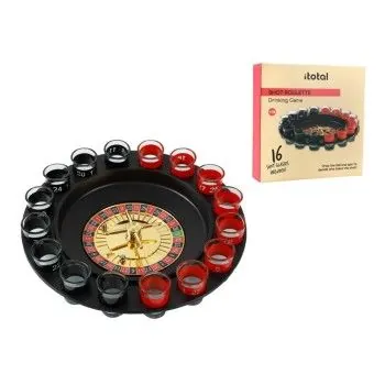 ROULETTE ALCOLICA CON 16 BICCHIERINI-BOARD GAMES'