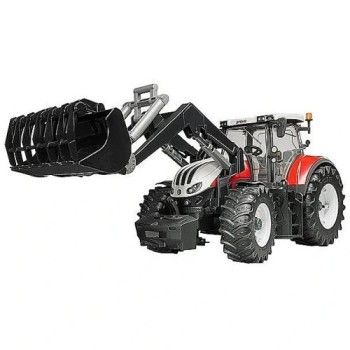 Steyr 6300 Terrus CVT with frontloader-MODELING