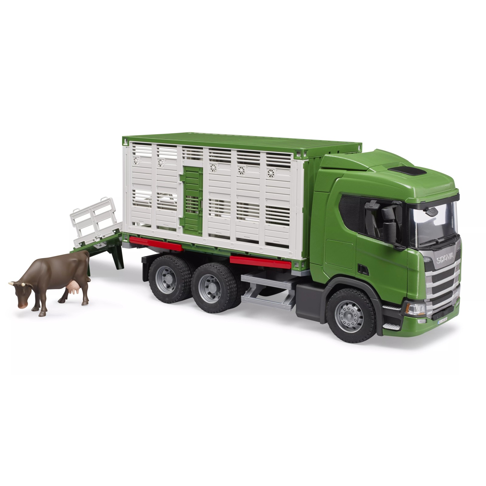 Scania Super 560R Cattle trans portation truck with 1 cattle-MODELLISMO