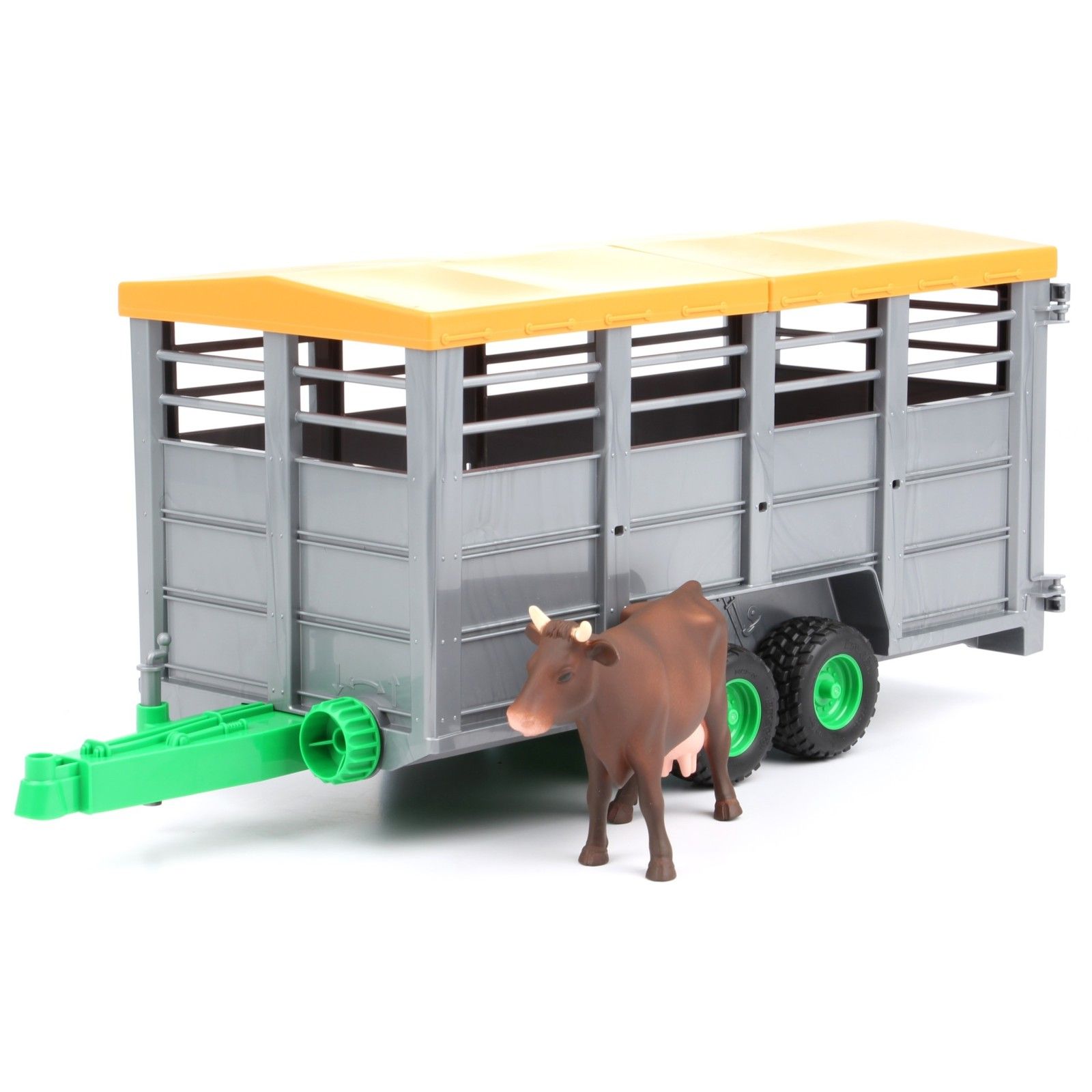 Livestock trailer with 1 cow