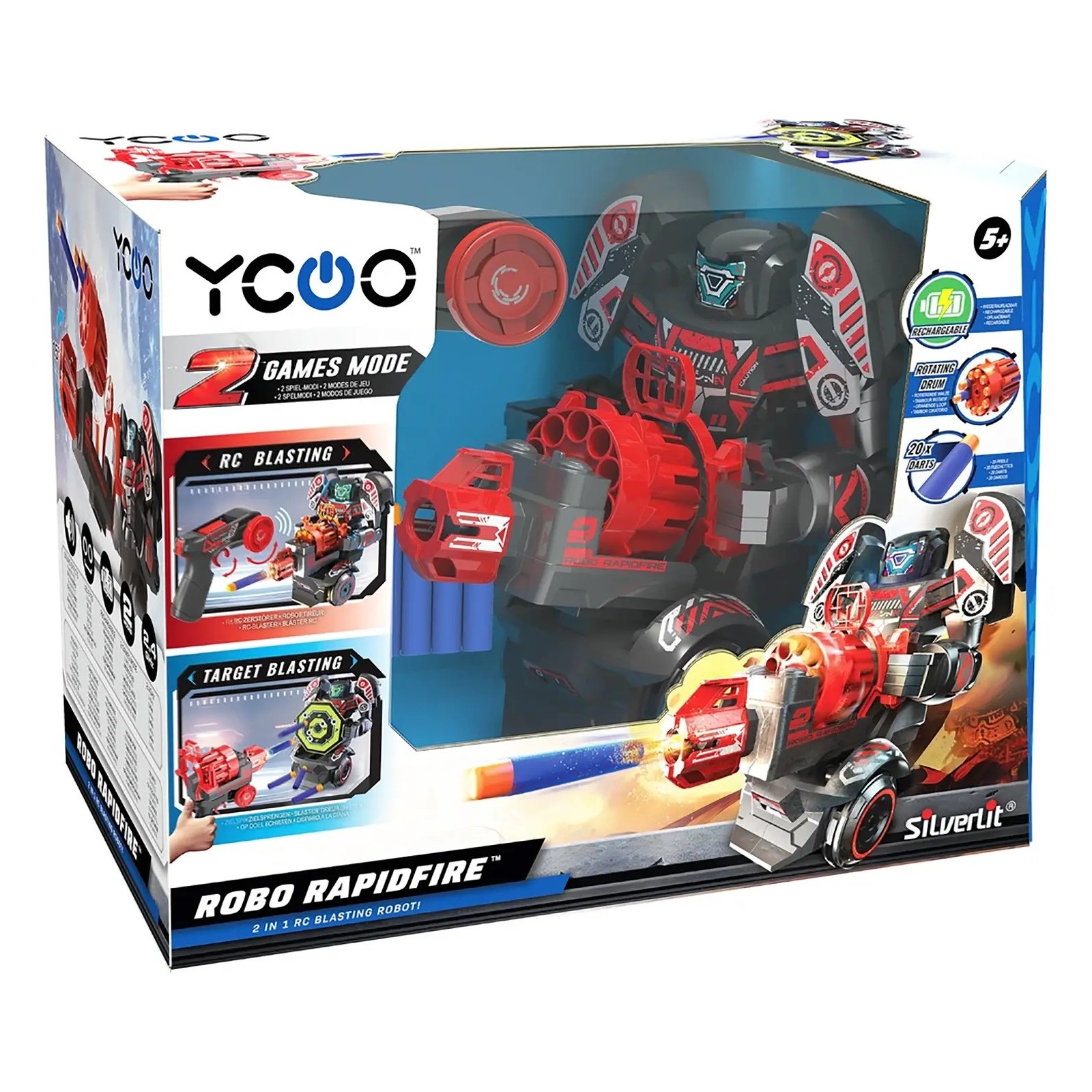 YCOO ROBO RAPID FIRE 43X32X24 CM 88528-RADIOCOMANDI