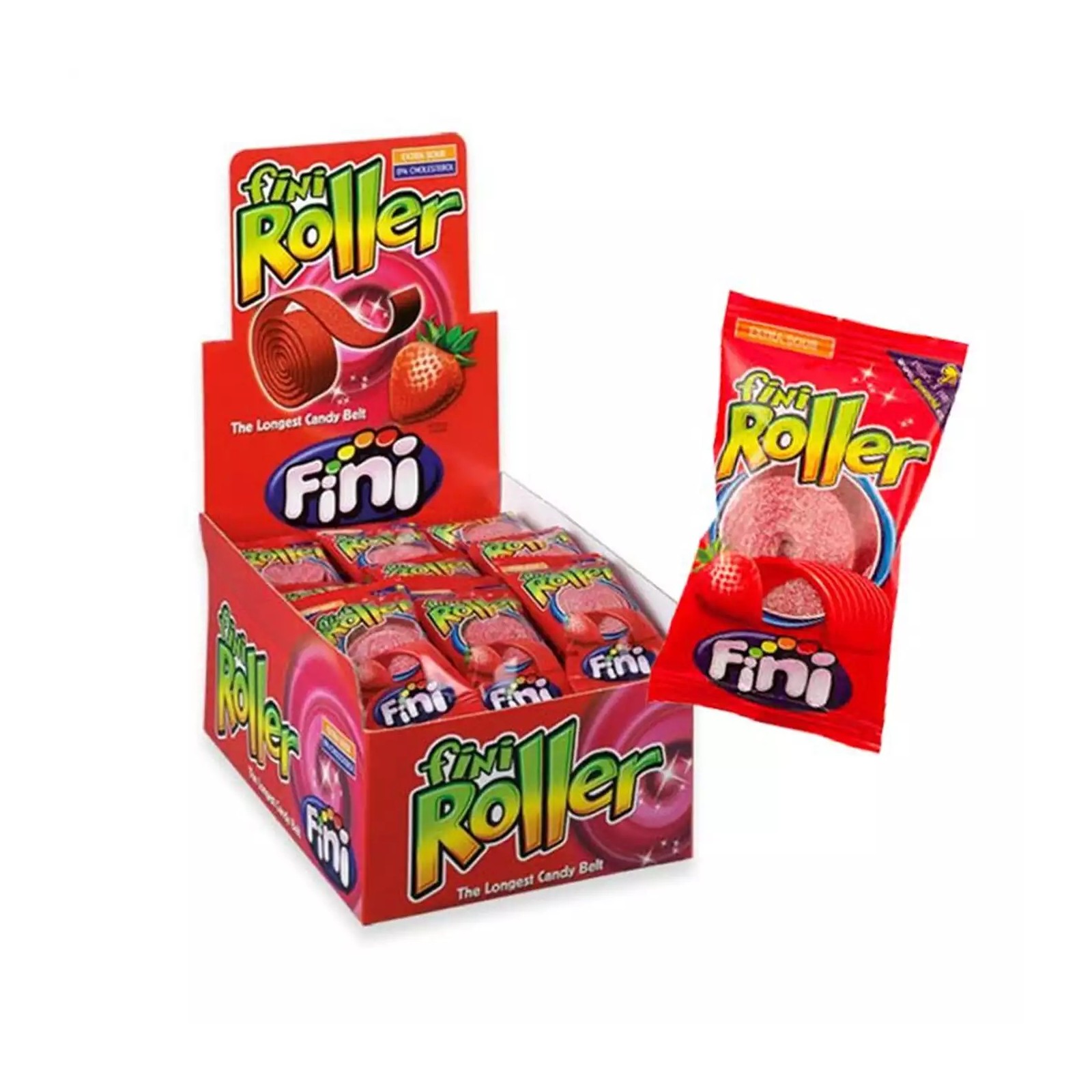 FINI ROLLER FRAGOLA 20 gr.-DOLCI