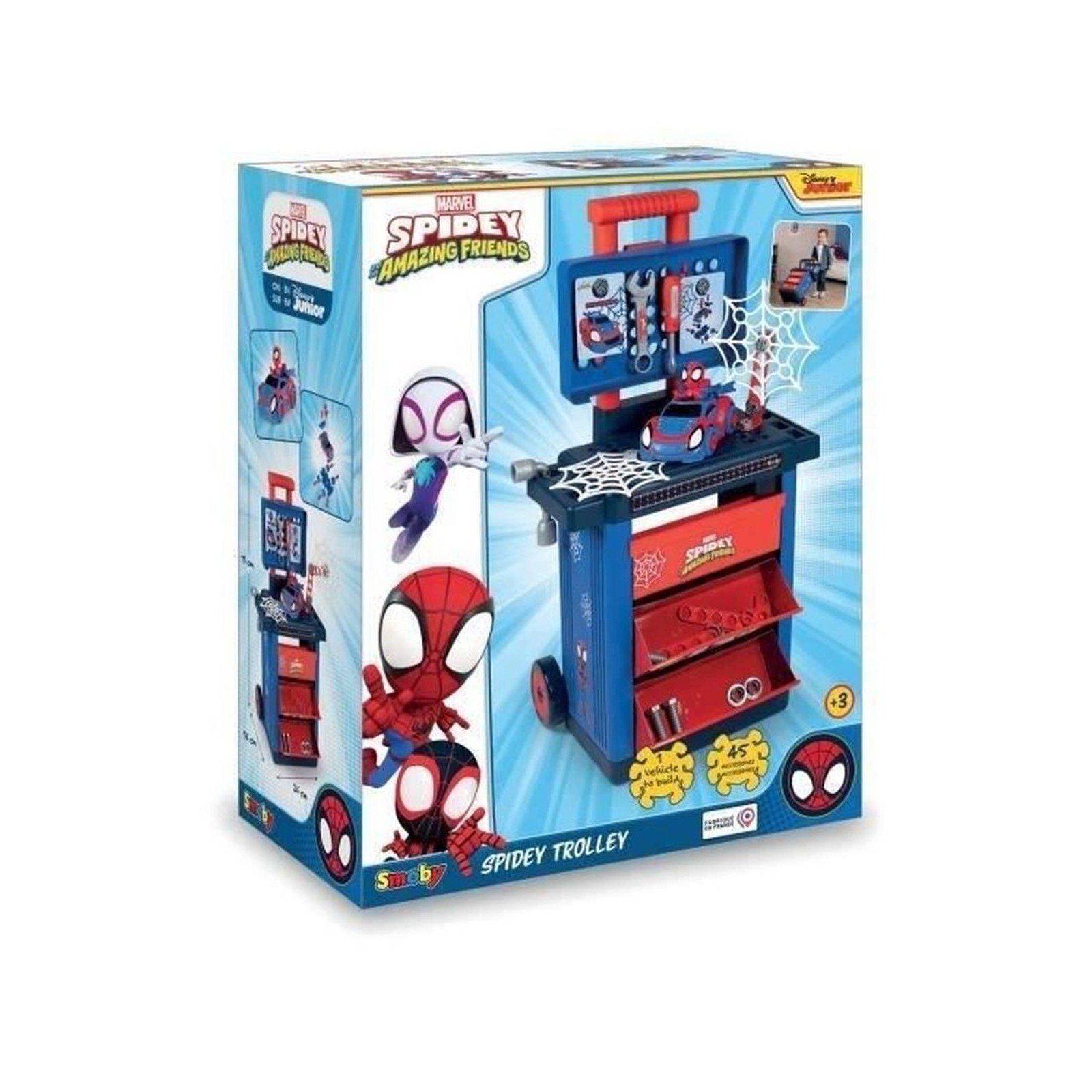 Spidey Workshop Cart + auto da costruire