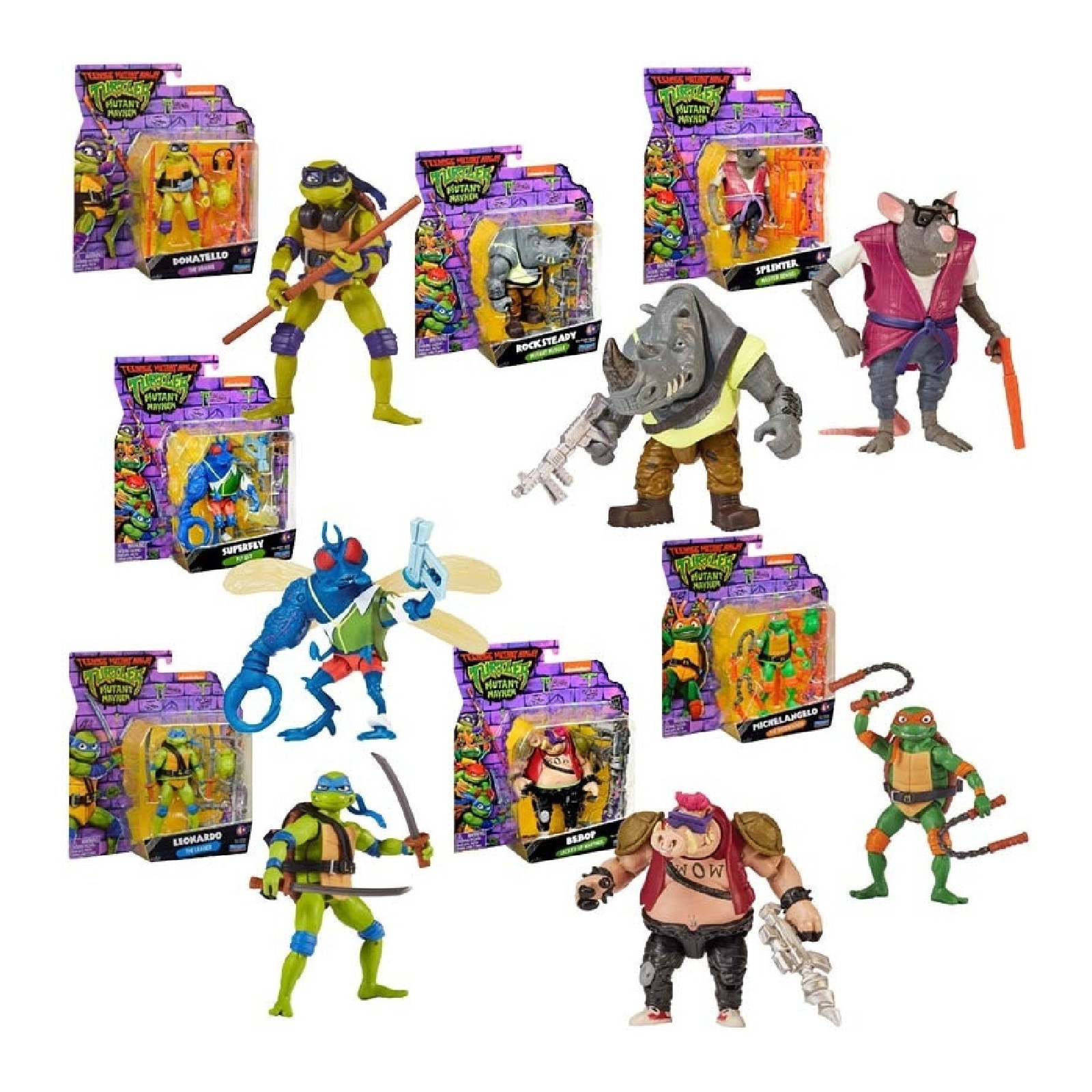 Turtles Mutant Mayhem 12cm-CHILD