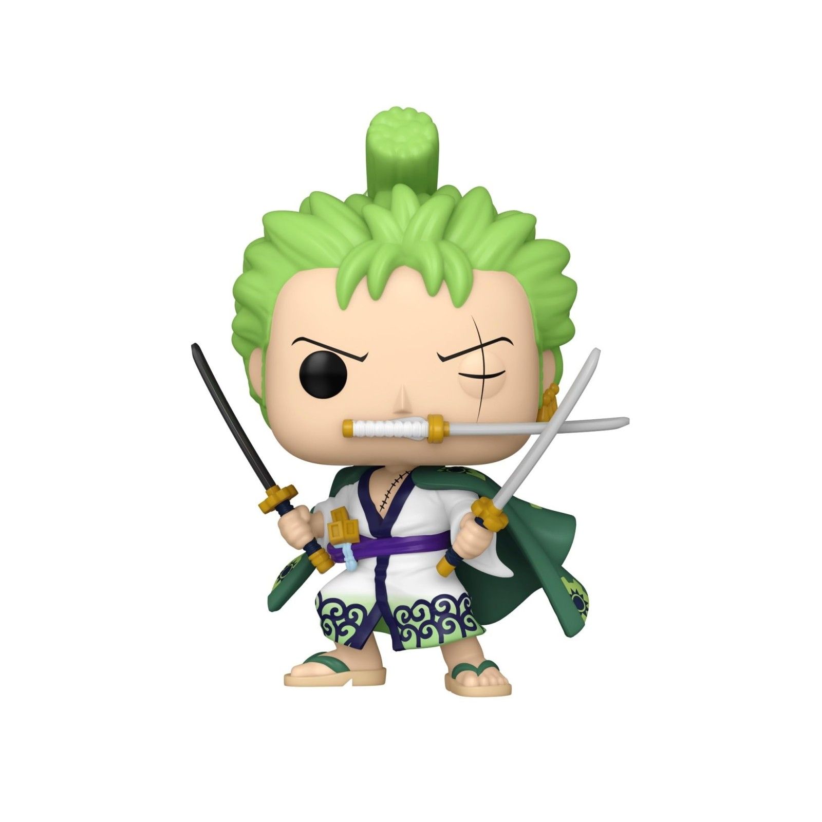 FUNKO POP One Piece - 923 Roronoa Zoro (Exclusive) 9 cm (Pop!)-FUNKO POP!