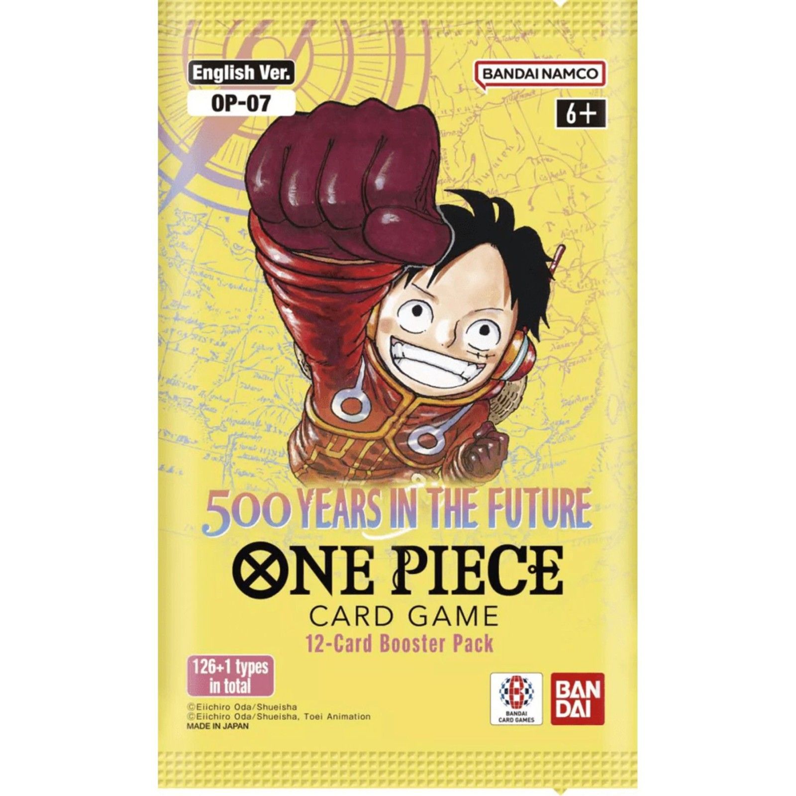 BANDAI ONE PIECE CARD GAME - OP-07 busta singola-FUNKO POP!