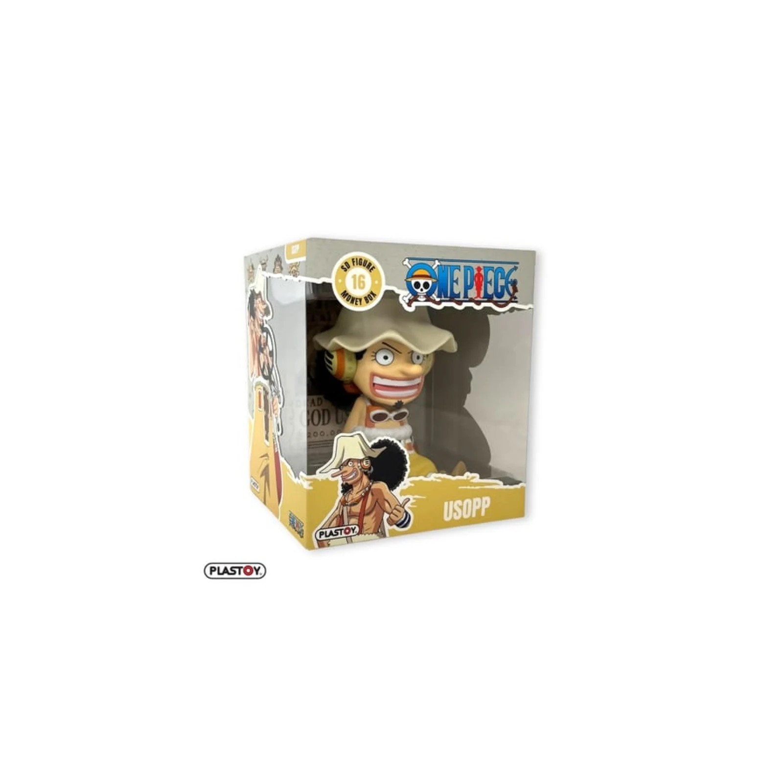 98583 - One Piece Usopp Money Box (Salvadanaio) (Gadget)-Salvadanai