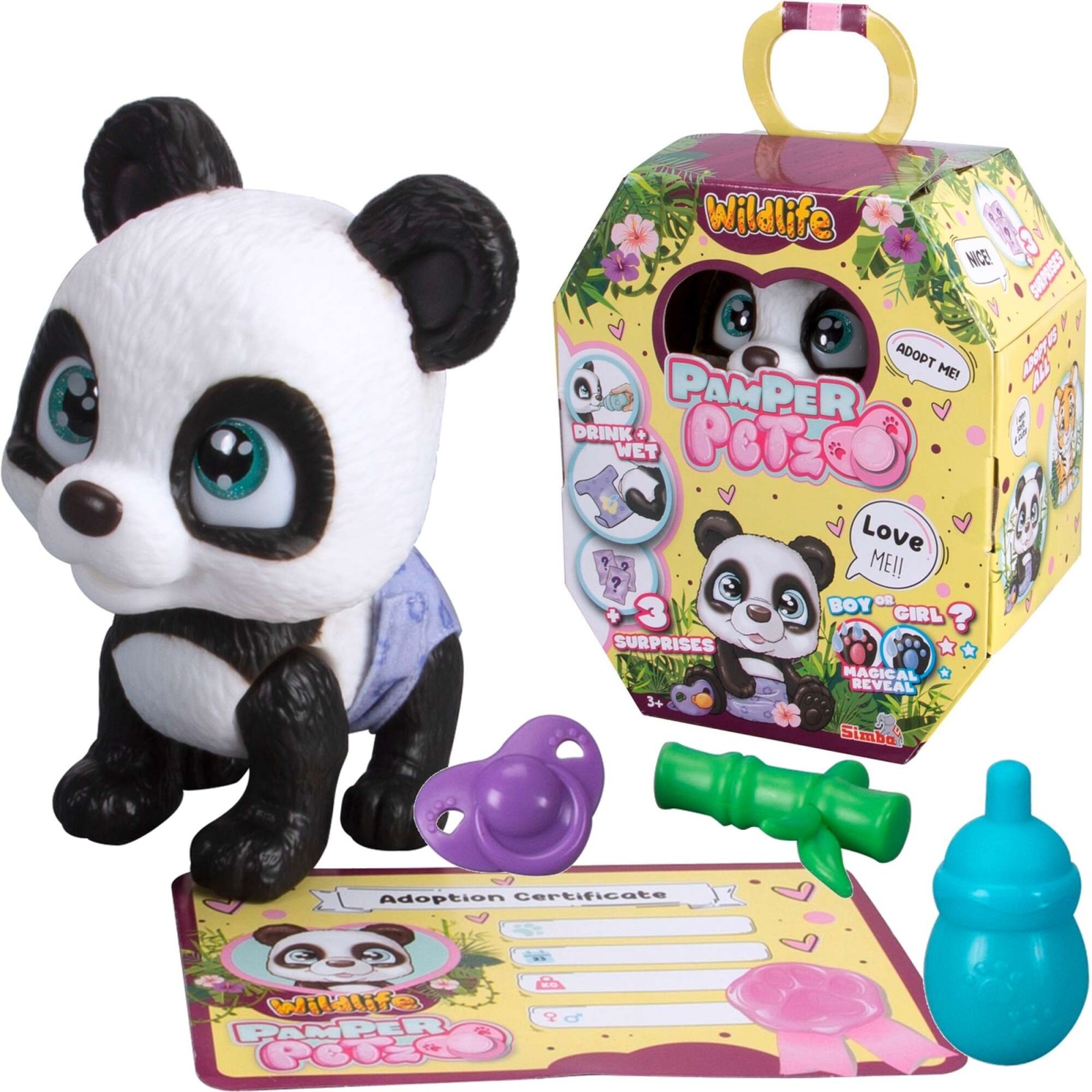 Pamper Petz Panda-TEDDY BEAR