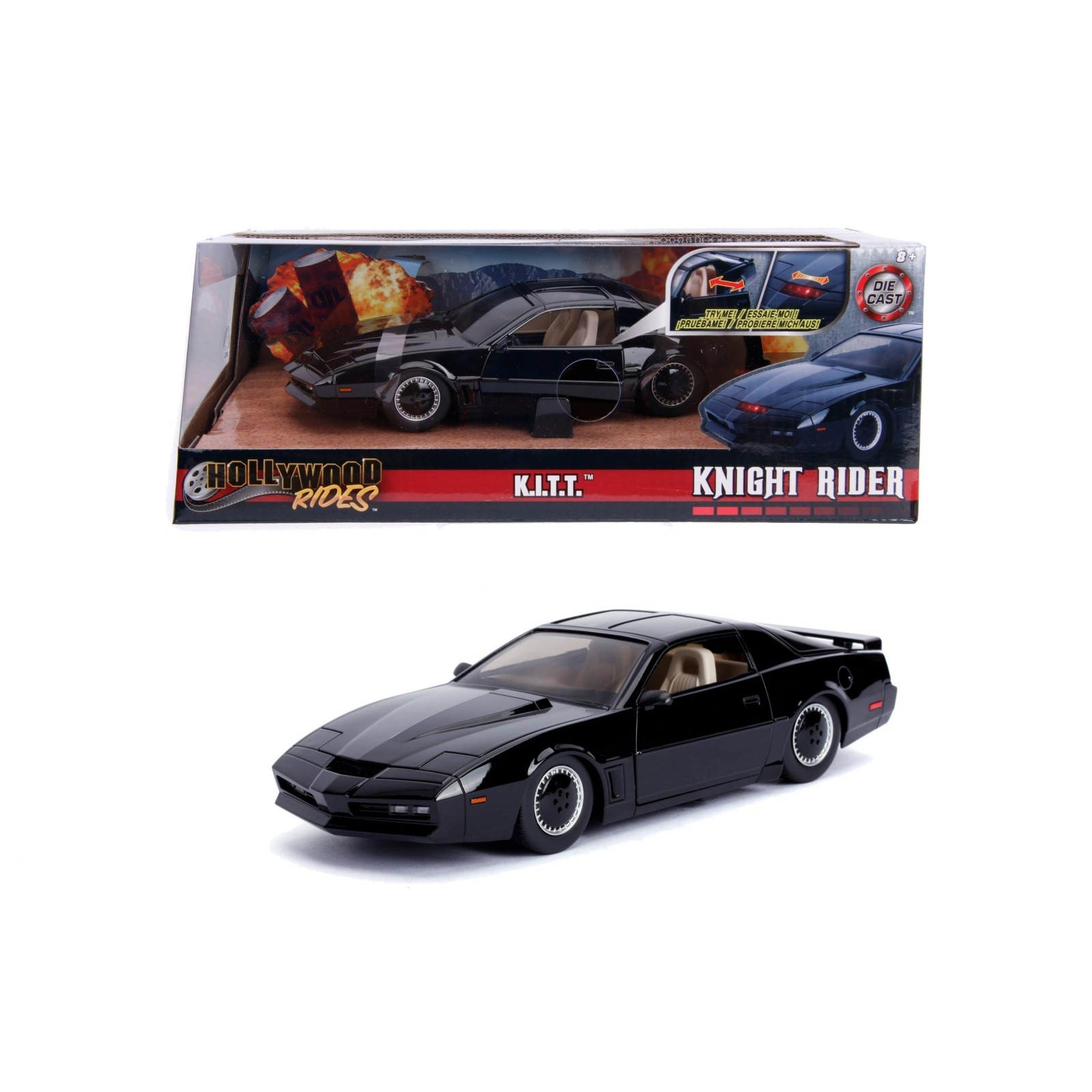 Knight Rider Kitt 1:24, Try Me-GIOCATTOLI PER BAMBINO