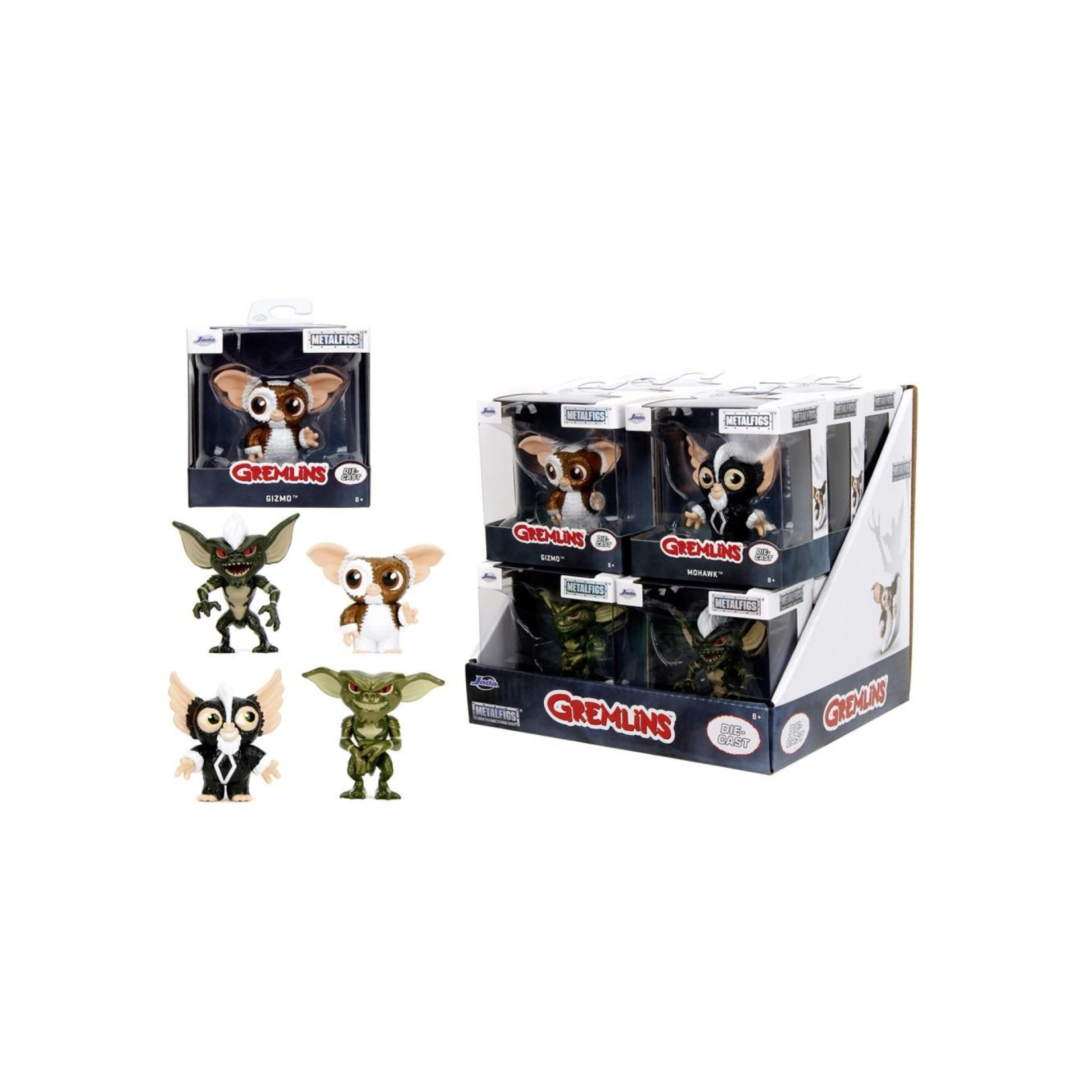 Gremlins Personaggi cm. 6,5, 4 asst.-ACTION FIGURES