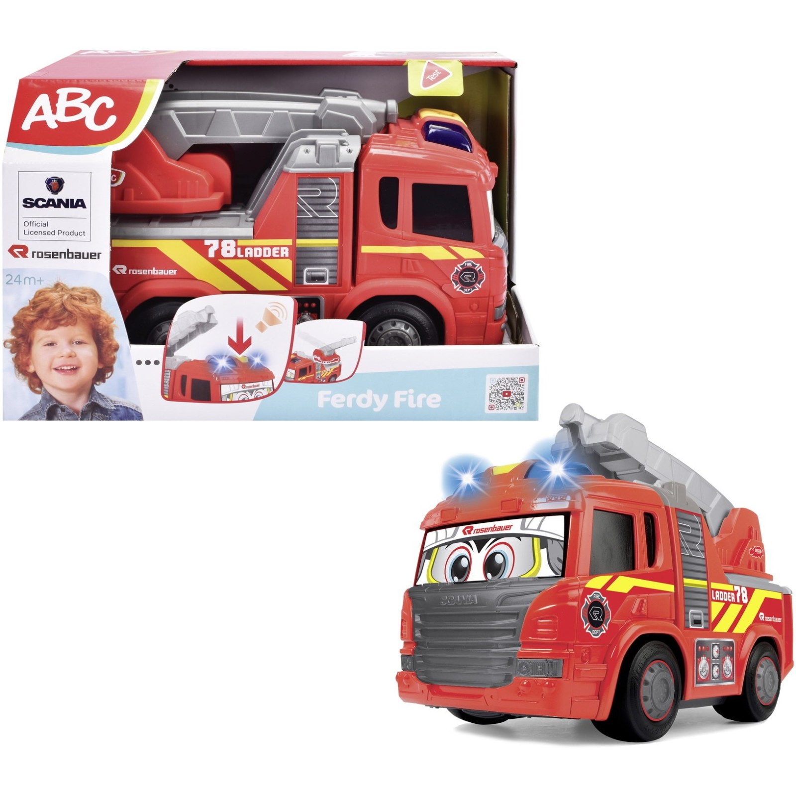 Ferdy Fire, camion pompieri cm. 25 L&S