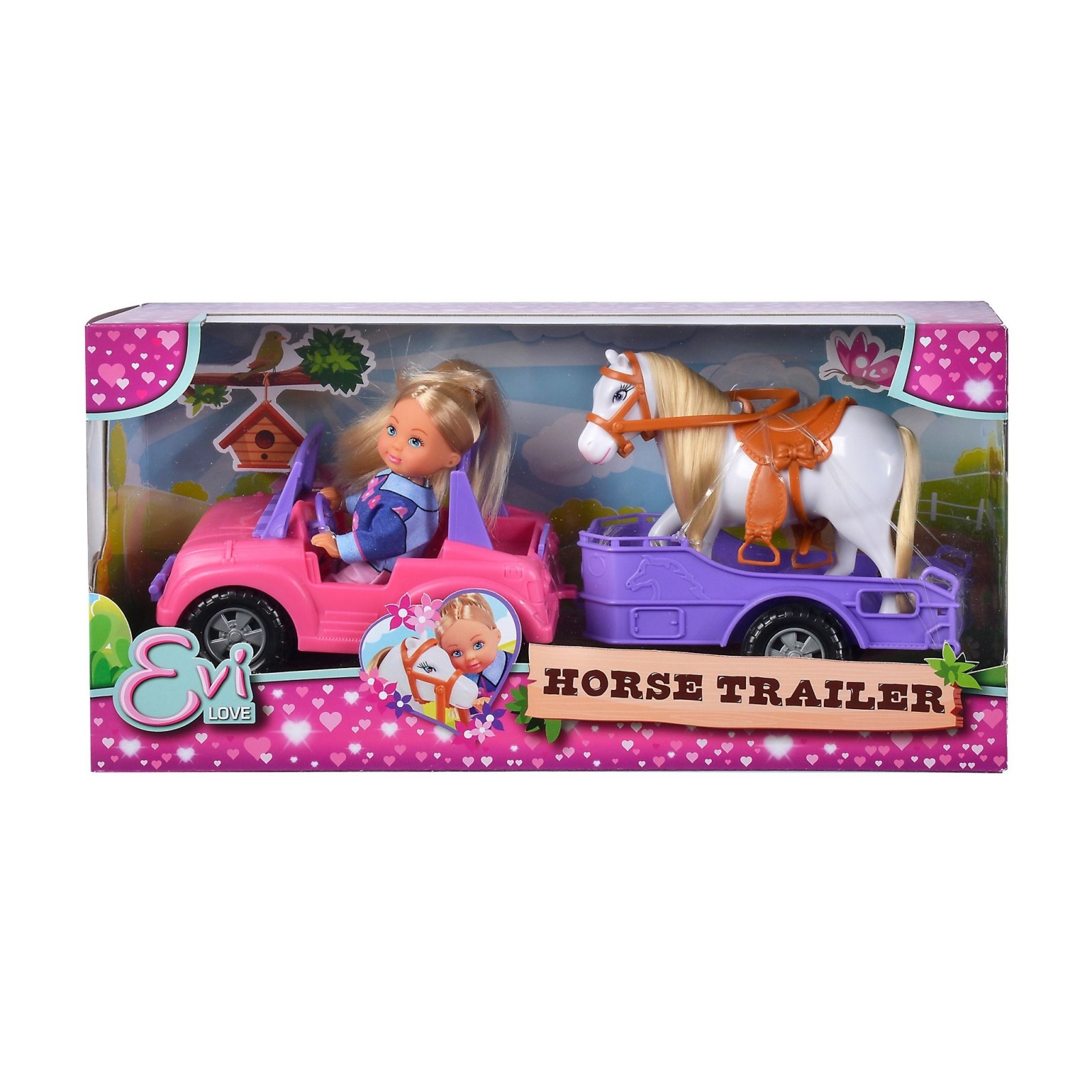 Evi Love Horse Trailer-GIOCATTOLI PER BAMBINA