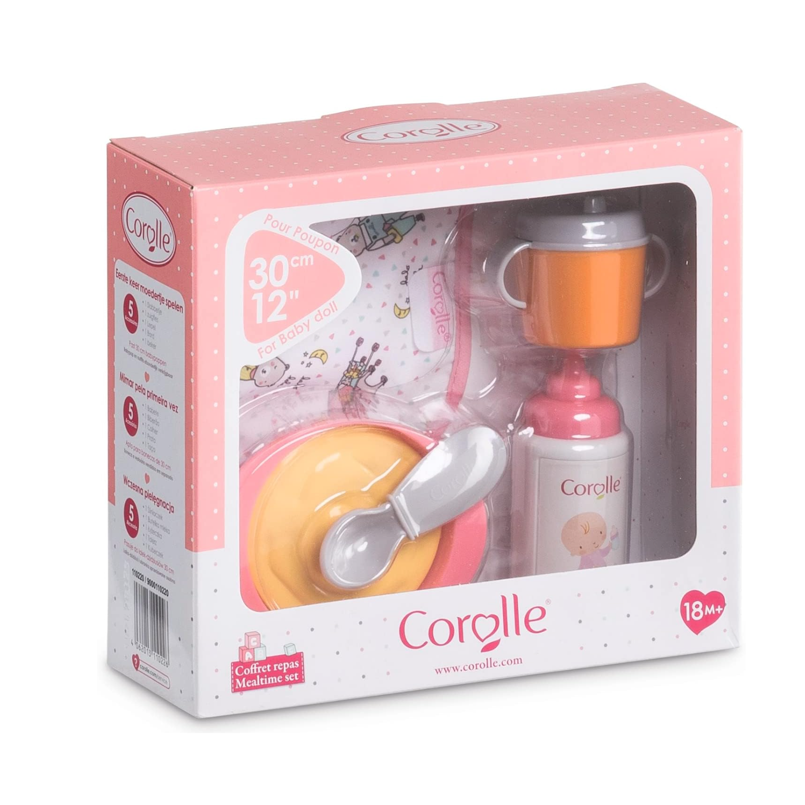 Corolle MPP 12" Small Mealtime Set-BAMBINA