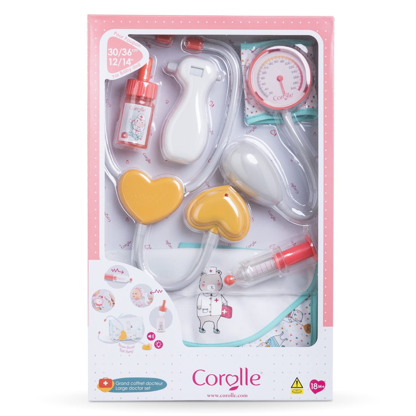 Corolle MGP Set Dottore-GIOCATTOLI PER BAMBINA